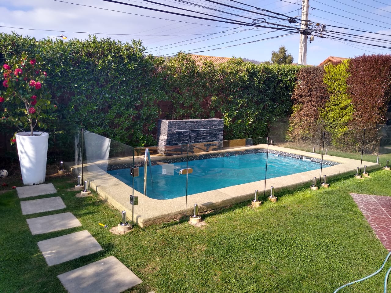 Barandas y cierres de piscina - Vidrios Atenas